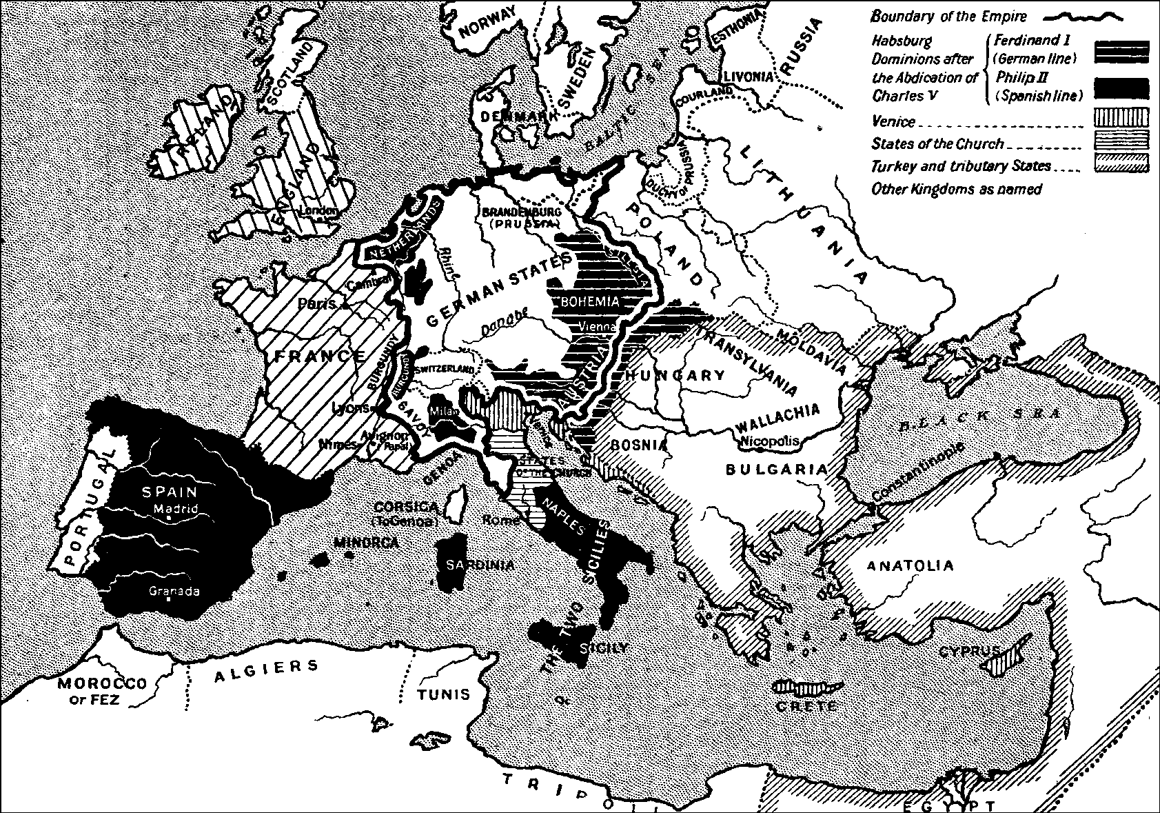 [Illustration] from The Story of Europe by H. E. Marshall