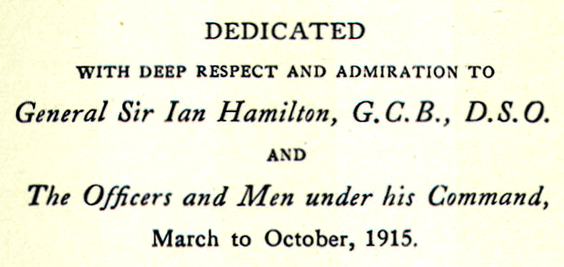 [Illustrations] from Gallipoli by John Masefield