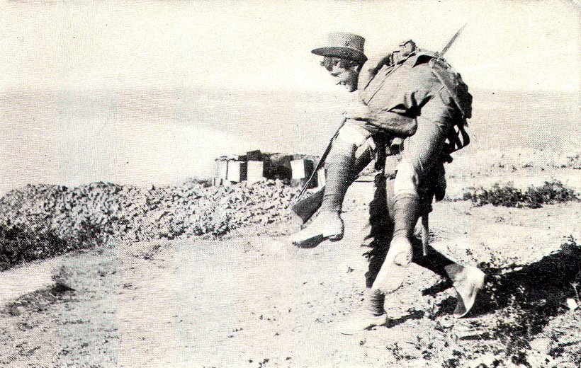 Rescue of wounded comrade