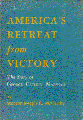 [Book Cover] from America's Retreat from Victory by Joseph McCarthy