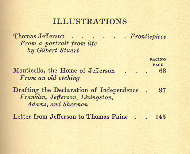 [Illustrations] from Thomas Jefferson by J. W. McSpadden