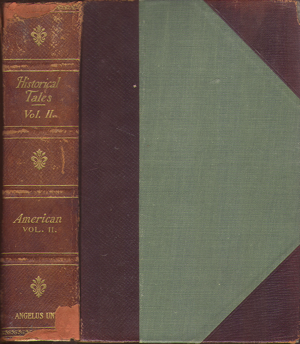[Book Cover] from Historical Tales - American II by Charles Morris