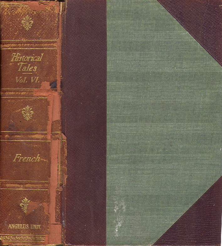 [Book Cover] from Historical Tales - French by Charles Morris