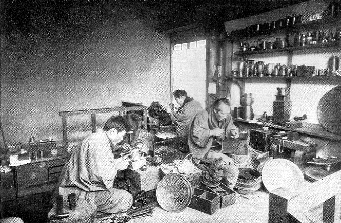 Bronze worker's shop