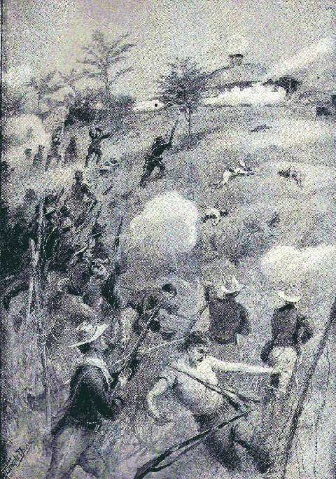 Roosevelt Storming San Juan Hill