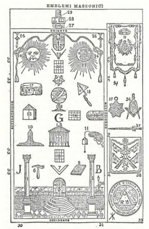 [Illustration] from Curse of Canaan by Eustace Mullins