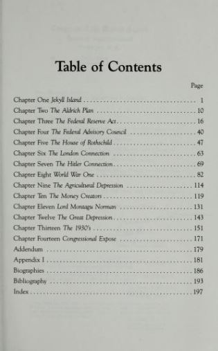 [Dedication] from Secrets of the Federal Reserve by Eustace Mullins