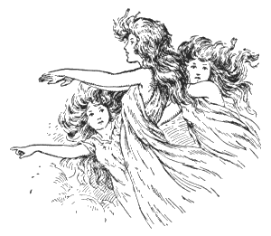 [Illustration] from Stories from Shakespeare by E. Nesbit