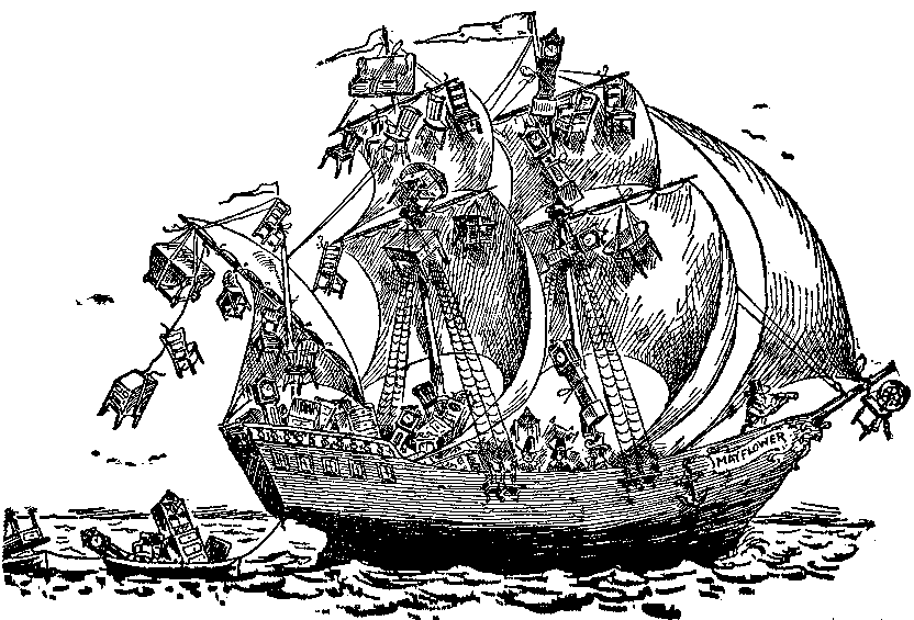 [Illustration] from Comic History of the U.S.A. by Bill Nye