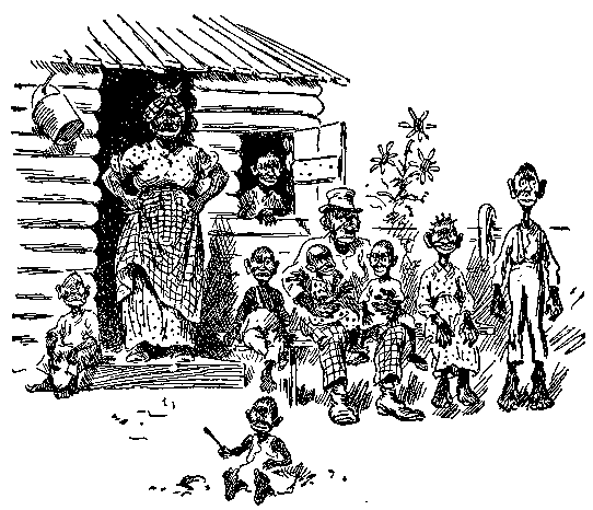 [Illustration] from Comic History of the U.S.A. by Bill Nye