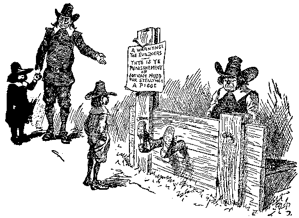 [Illustration] from Comic History of the U.S.A. by Bill Nye