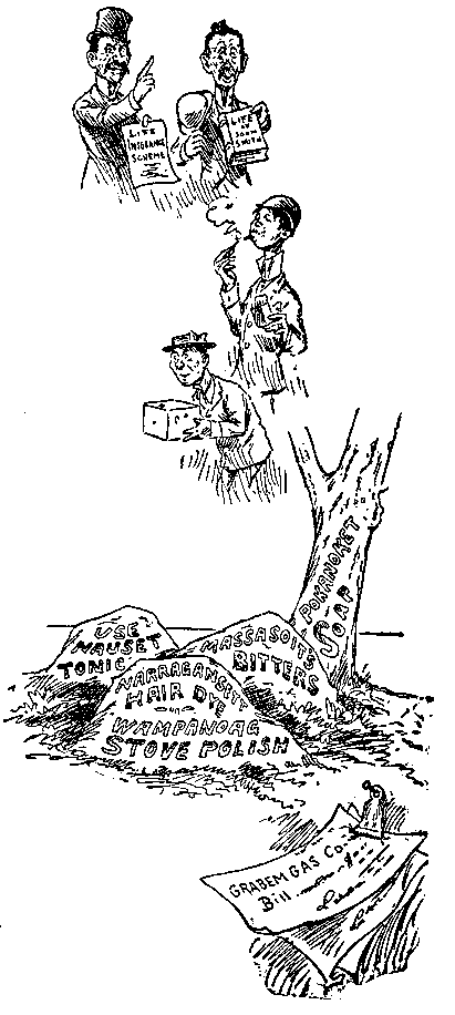 [Illustration] from Comic History of the U.S.A. by Bill Nye