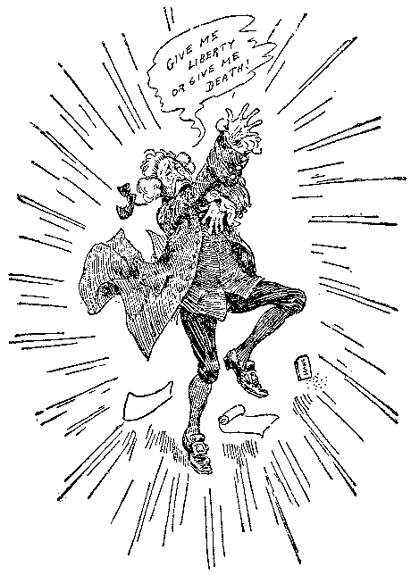 [Illustration] from Comic History of the U.S.A. by Bill Nye