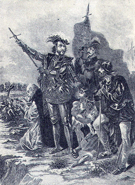 De Soto at the Mississippi