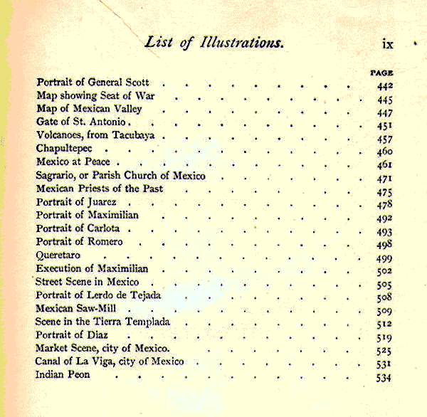 [Illustrations, Page 3 of 3] from History of Mexico by Frederick Ober