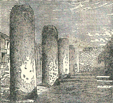 Ruins of Milta, near Oaxaca.