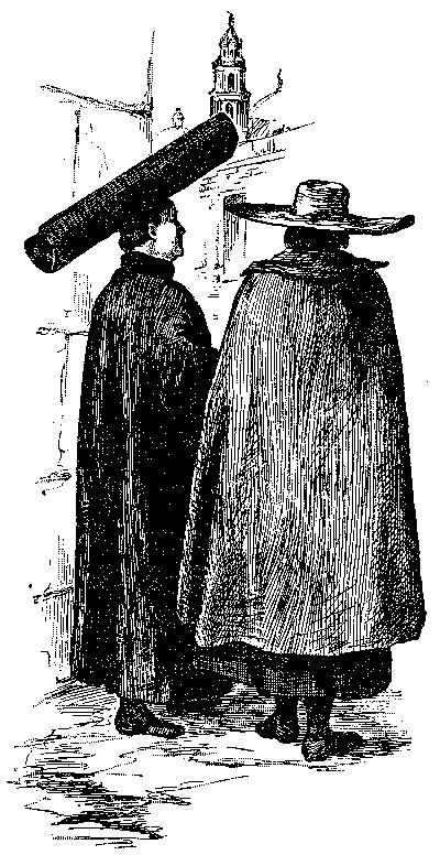 Mexican priests of the past.