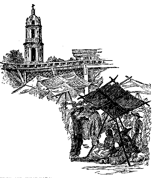 Market scene, City of Mexico.