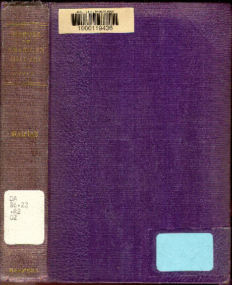 [Book Cover] from Sir Walter Raleigh by Frederick Ober