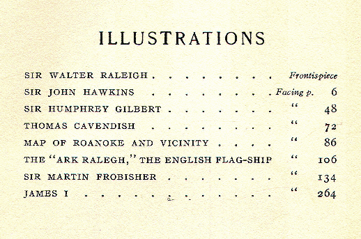 [Illustrations] from Sir Walter Raleigh by Frederick Ober