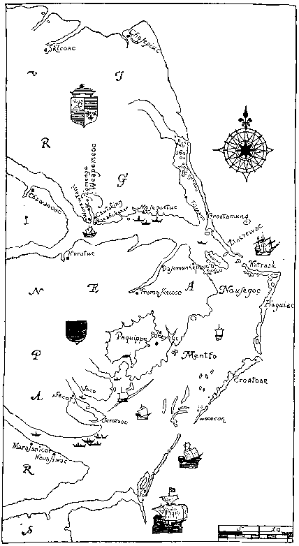 Map of Roanoke and Vicinity