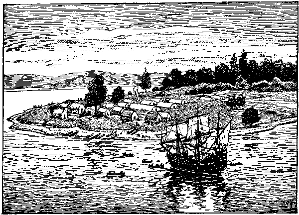 [Illustration] from Peter of New Amsterdam by James Otis