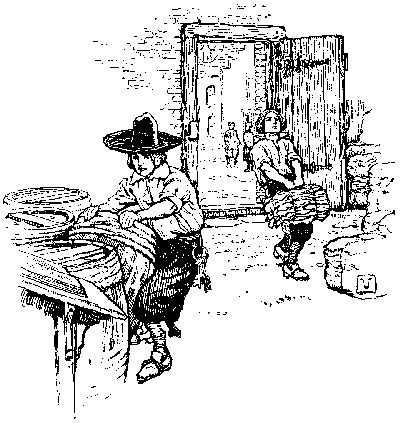 [Illustration] from Peter of New Amsterdam by James Otis