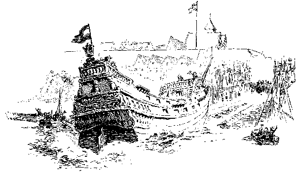 [Illustration] from Peter of New Amsterdam by James Otis