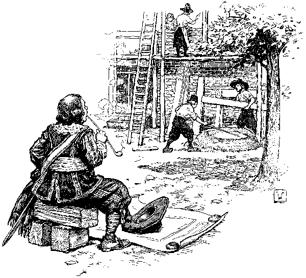 [Illustration] from Peter of New Amsterdam by James Otis