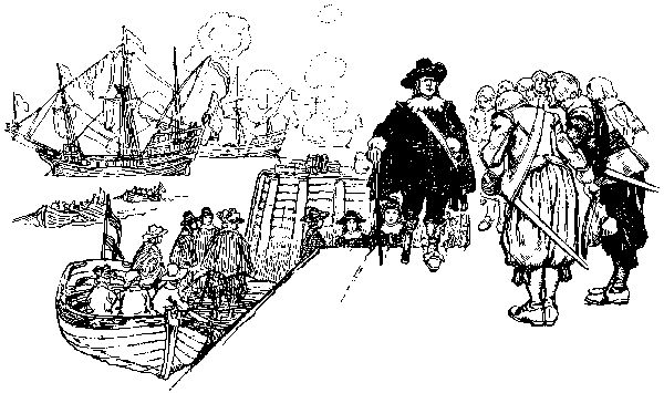 [Illustration] from Peter of New Amsterdam by James Otis