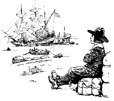 [Illustration] from Peter of New Amsterdam by James Otis