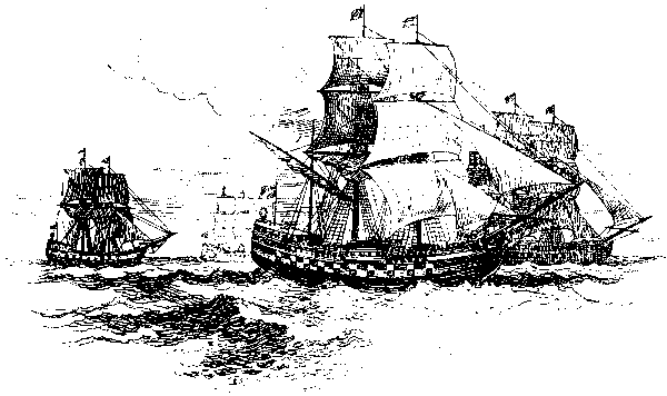 [Illustration] from Peter of New Amsterdam by James Otis