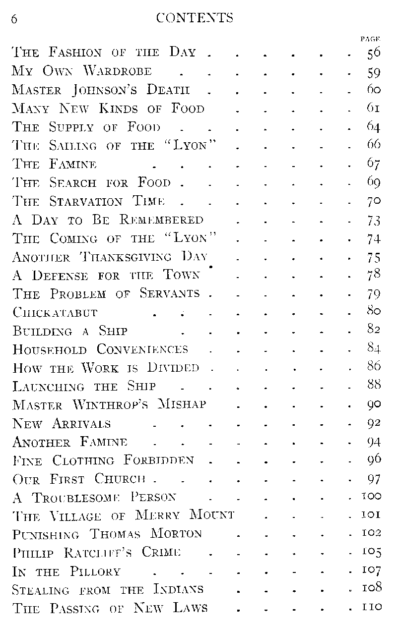 [Contents Page 2 of 5] from Ruth of Boston by James Otis