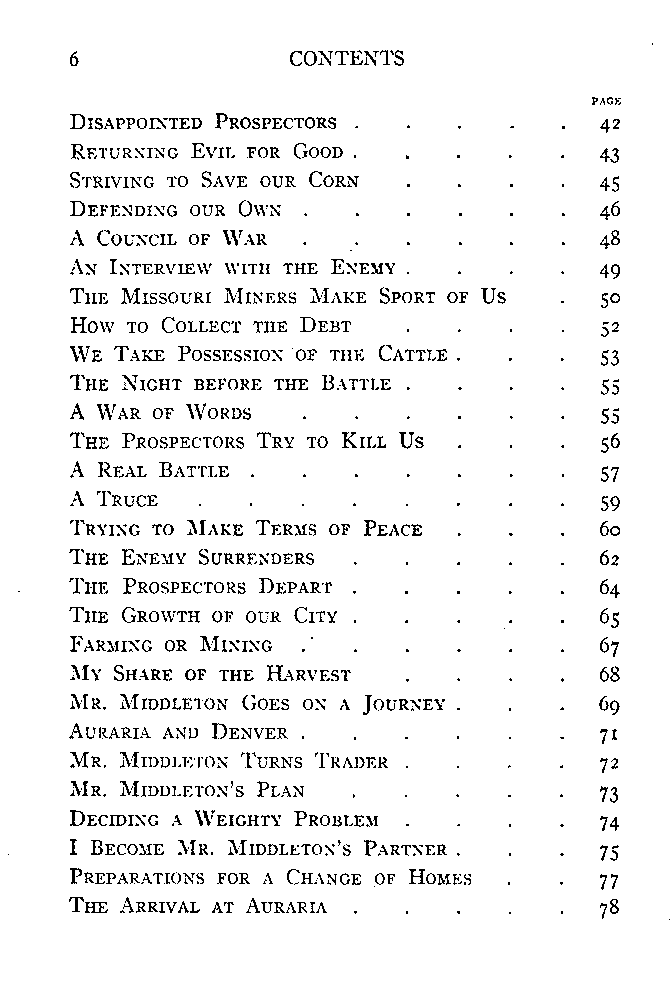 [Contents, Page 2 of 4] from Seth of Colorado by James Otis