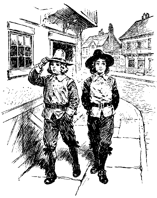 [Illustration] from Richard of Jamestown by James Otis