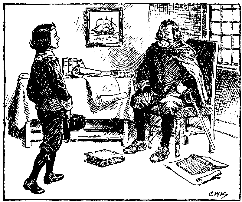 [Illustration] from Richard of Jamestown by James Otis