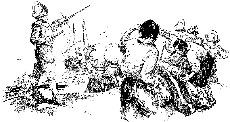 [Illustration] from Richard of Jamestown by James Otis