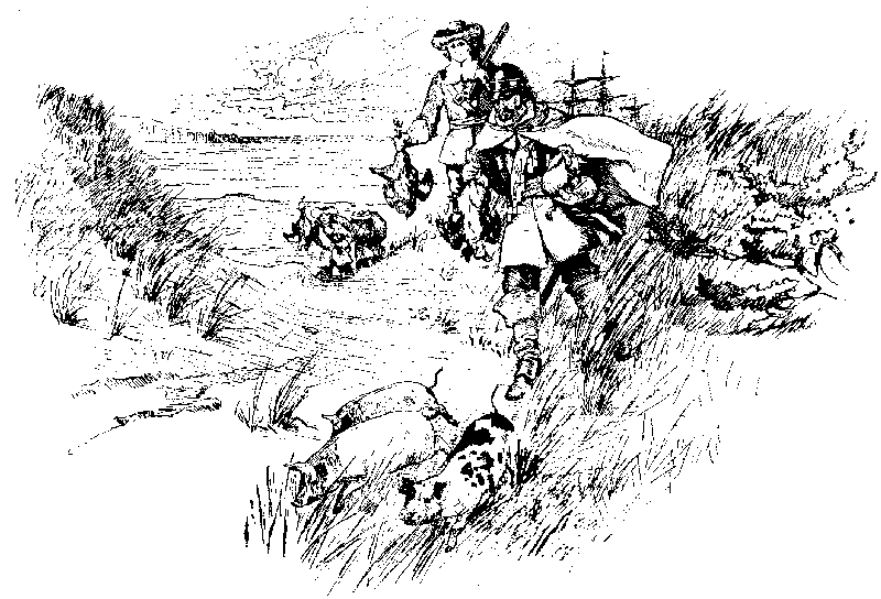 [Illustration] from Richard of Jamestown by James Otis