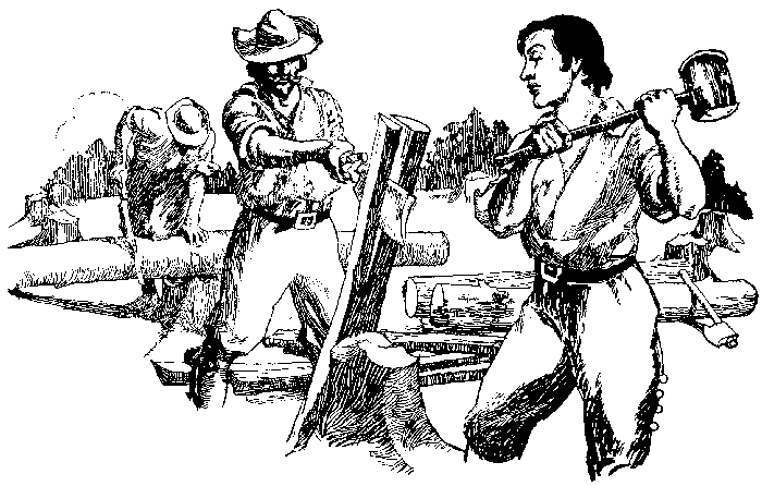 [Illustration] from Richard of Jamestown by James Otis