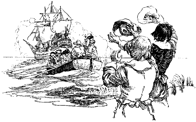 [Illustration] from Richard of Jamestown by James Otis