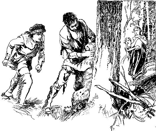 [Illustration] from Hannah of Kentucky by James Otis