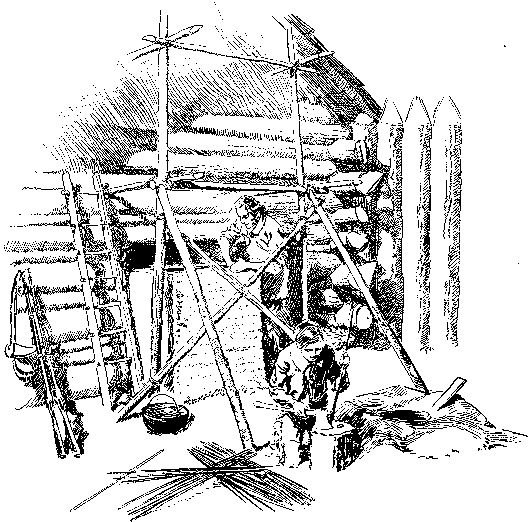 [Illustration] from Hannah of Kentucky by James Otis