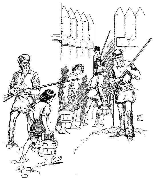 [Illustration] from Hannah of Kentucky by James Otis