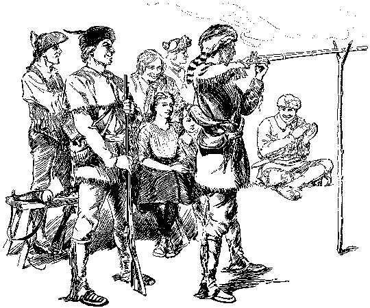 [Illustration] from Hannah of Kentucky by James Otis