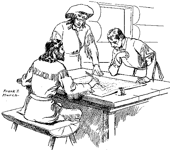 [Illustration] from Hannah of Kentucky by James Otis