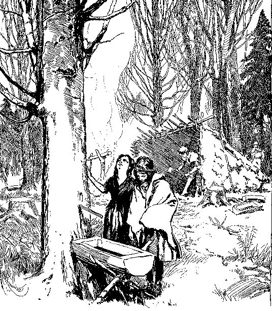 [Illustration] from Hannah of Kentucky by James Otis