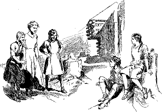 [Illustration] from Hannah of Kentucky by James Otis