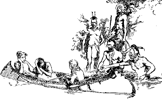 [Illustration] from Hannah of Kentucky by James Otis