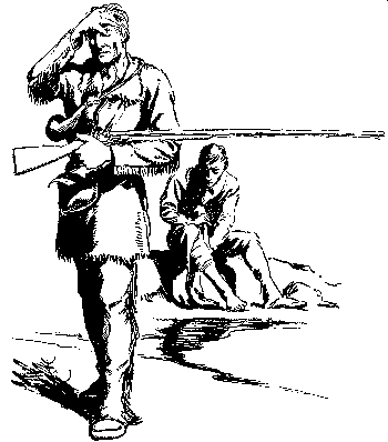 [Illustration] from Hannah of Kentucky by James Otis