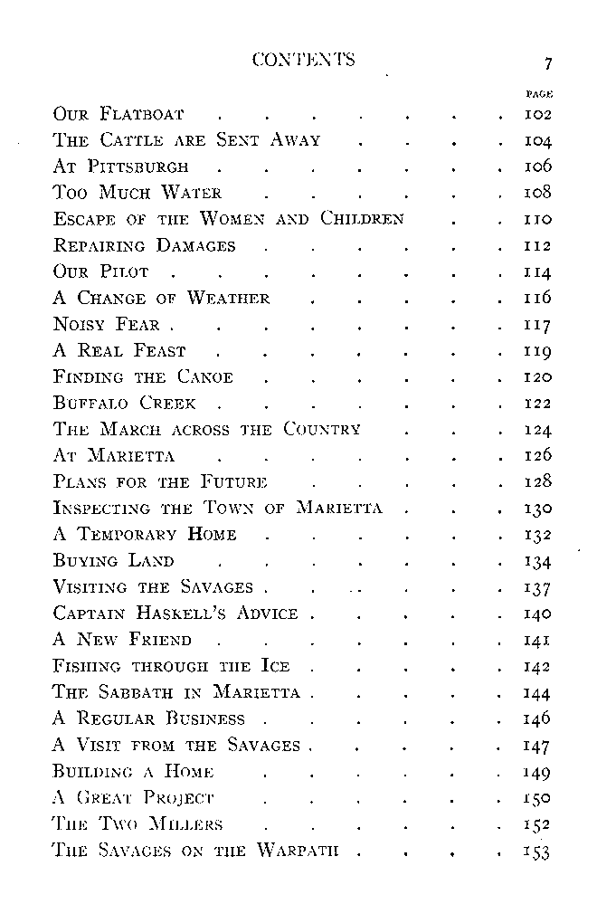 [Contents, Page 3 of 3] from Benjamin of Ohio by James Otis